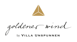 Logo goldener wind by VILLA UNSPUNNEN